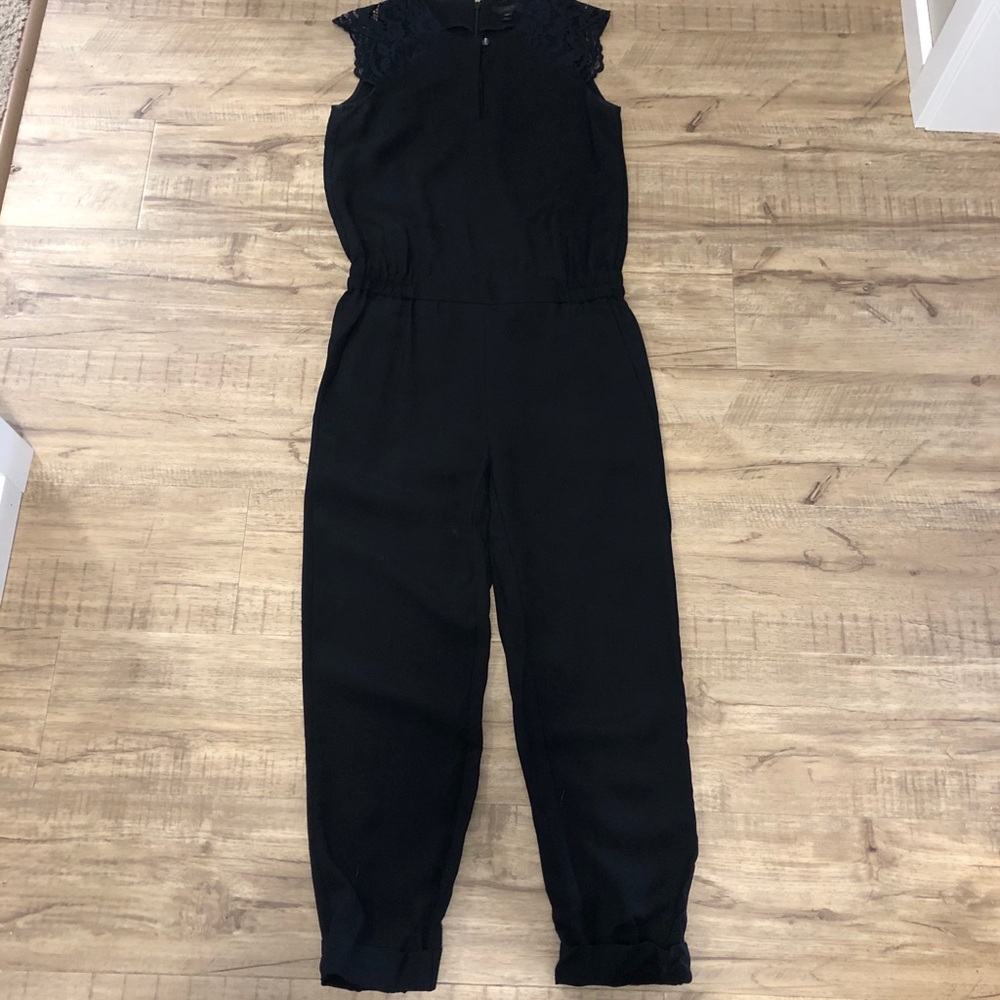 J. Crew Black Jumpsuit